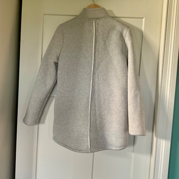 Avalanche Outdoor Sherpa Lined Full Zip Jacket Coat Parka Large - Picture 2 of 11